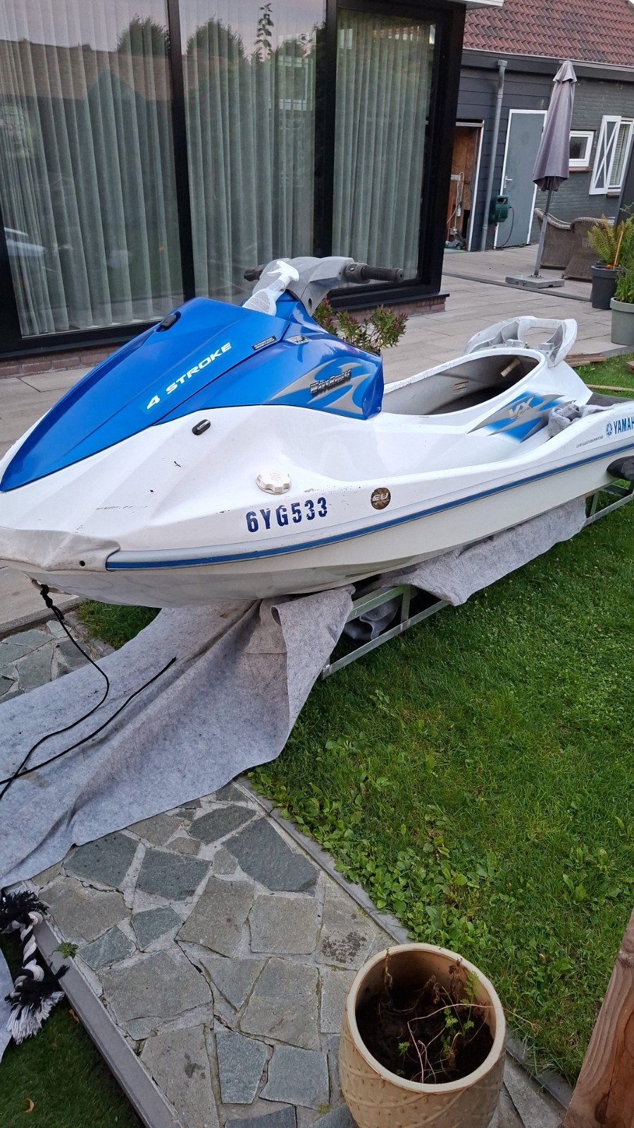 Gezocht: Yamaha VX1100-F motorblok en zadelovertrek, Ophalen of Verzenden, Gebruikt