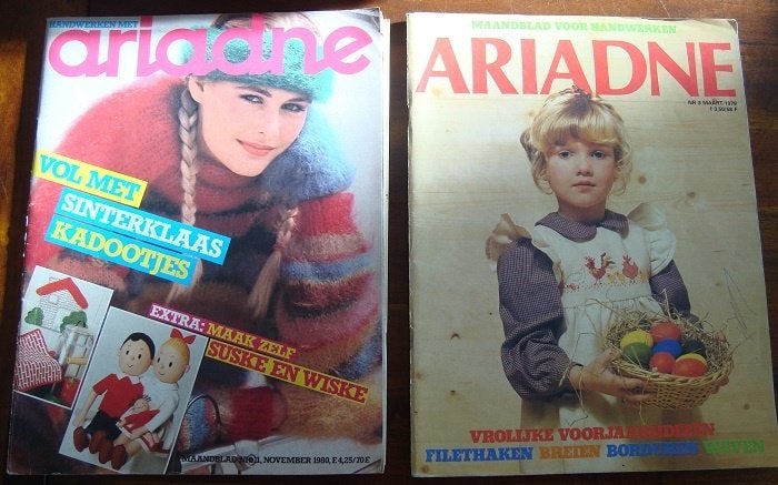 ARIADNE 8 X; VINTAGE - 1978 - 1980 - 1991 - 1992 - 1993, Ophalen of Verzenden, Gelezen, Overige typen
