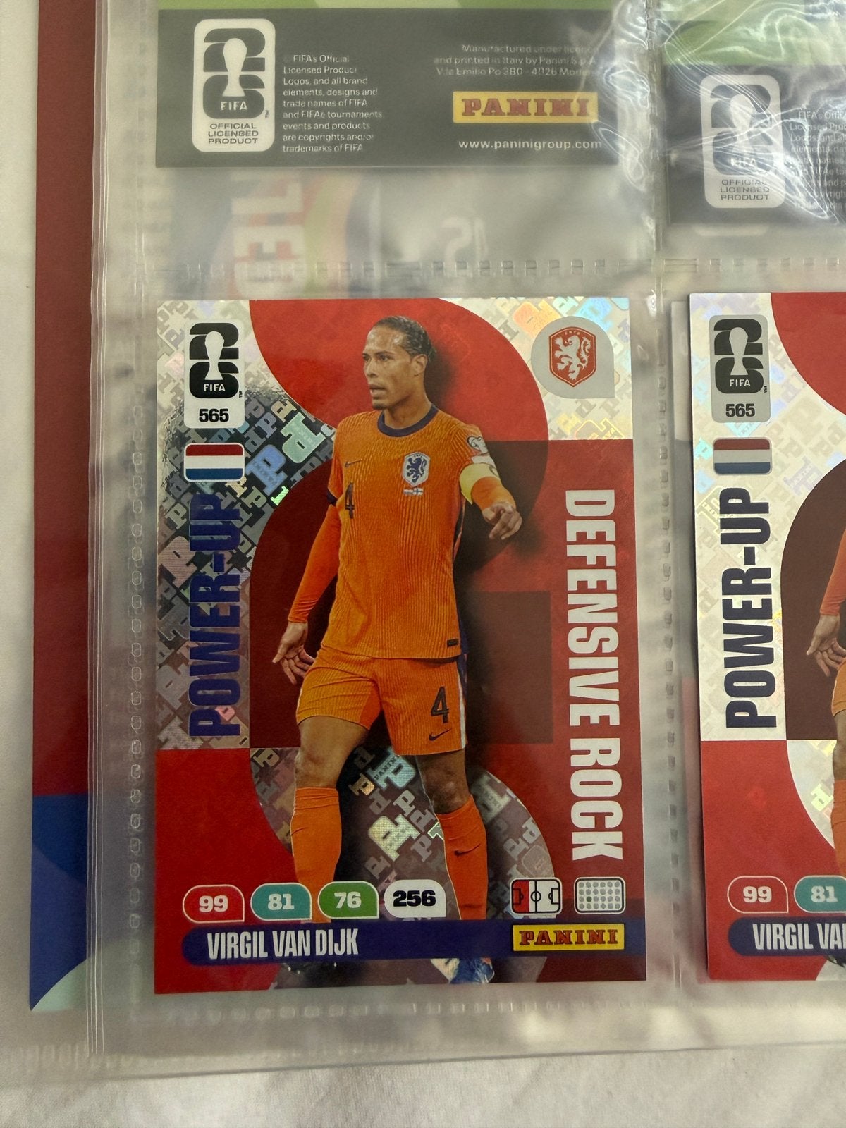 Panini World Cup 2026 – Virgil van Dijk Power-Up #565, Ophalen of Verzenden, Zo goed als nieuw, Plaatje