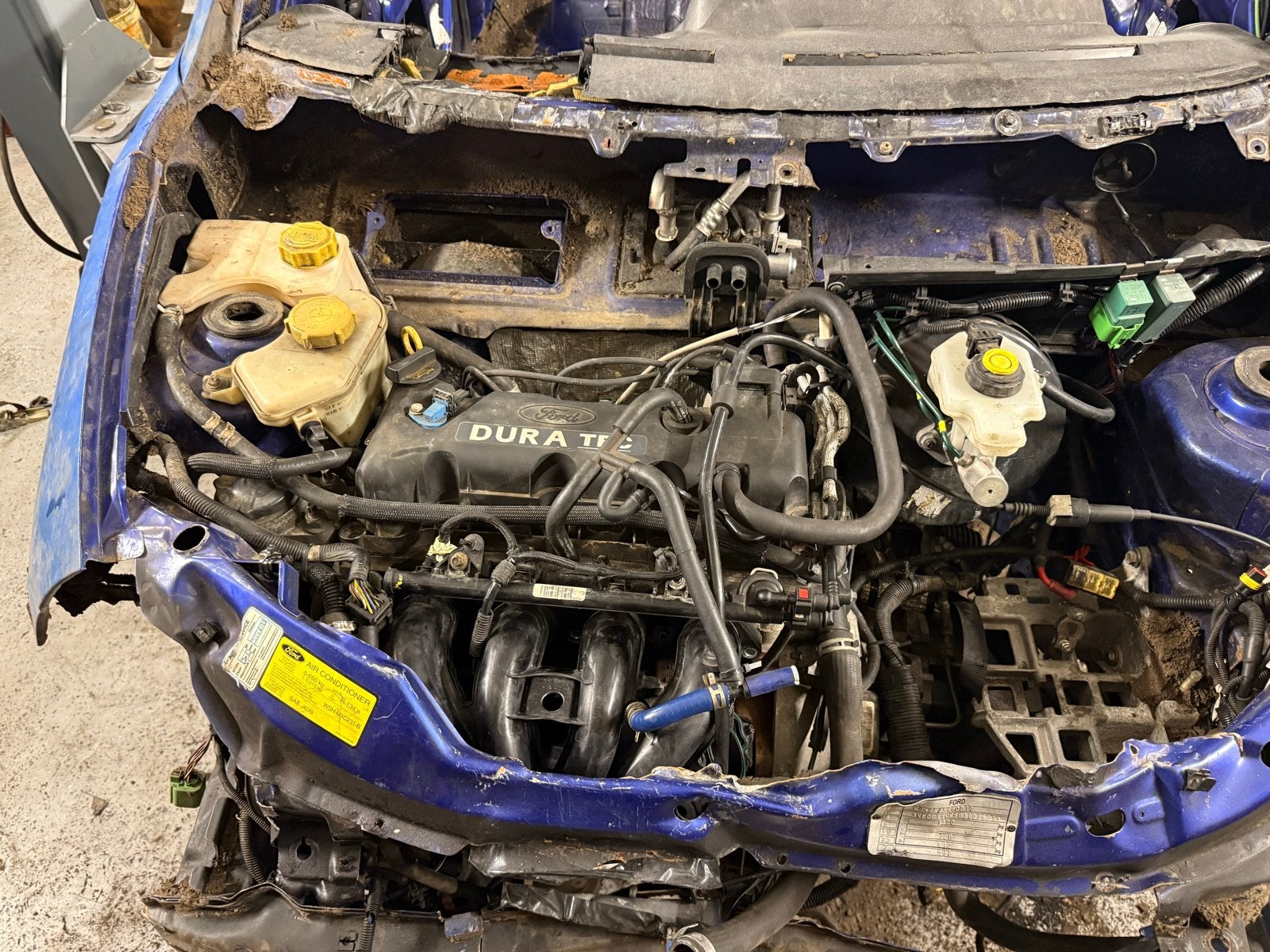 Ford Ka 1.6 motor met lekke koppakking, Ophalen, Gebruikt, Ford, Ford