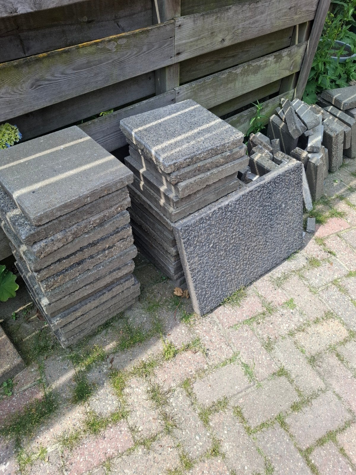 Gratis stoeptegels 30x30 ophalen, Ophalen