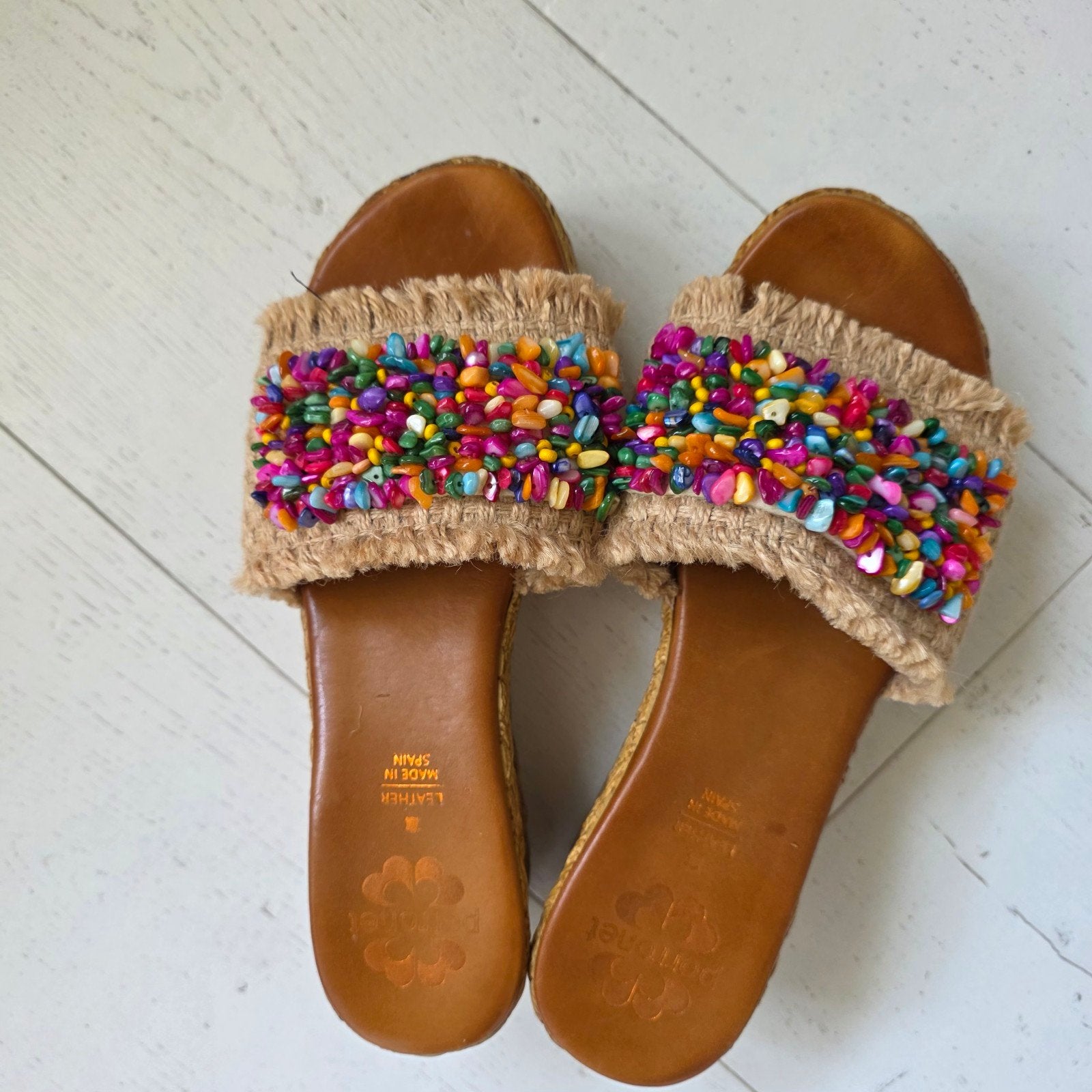 porronet sleehak muiltjes 38, Kleding | Dames, Schoenen, Overige kleuren, Verzenden, Sandalen of Muiltjes, Purdey pauw