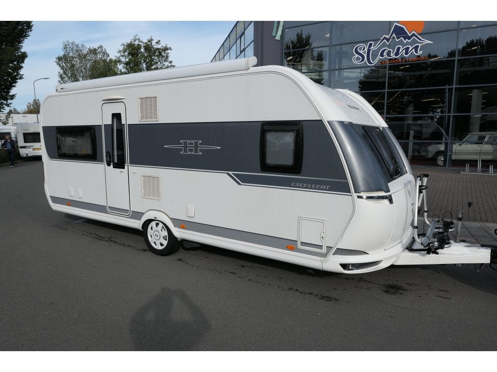 Hobby Excellent 560 CFE mover, luifel en fietsdr, Rondzit, Hobby, Schokbreker, Overige typen