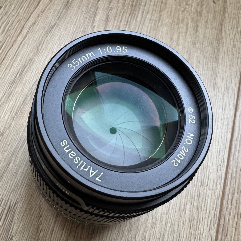 7artisans 35mm f0.95 fuji fujifilm XF x mount fuji fujinon, Ophalen, Overige merken, Zo goed als nieuw, Standaardlens