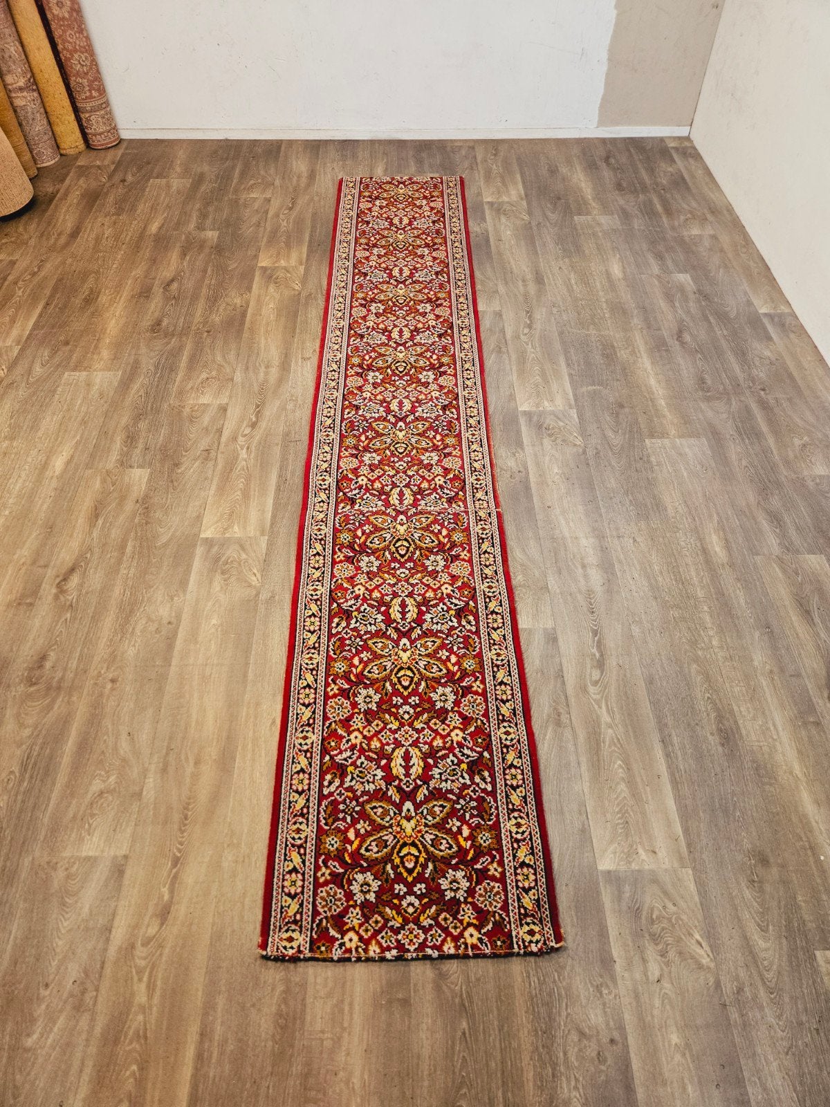 Perzische Loper. Prachtige kleuren en patronen! Weg = Weg!, 100 tot 150 cm, Perzisch, Zo goed als nieuw, Rechthoekig