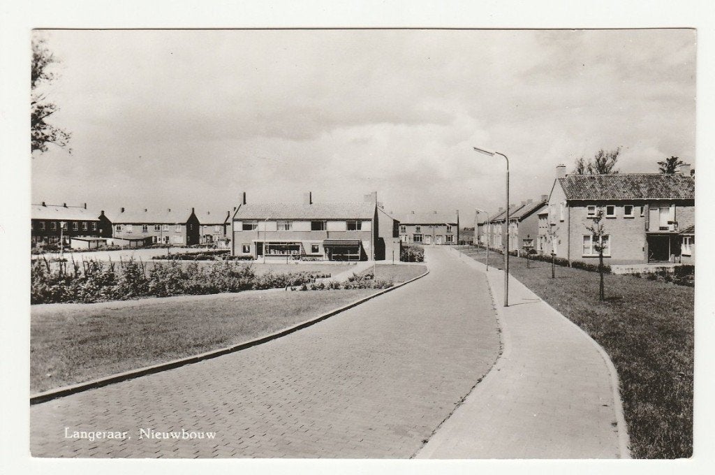Langeraar (nabij Nieuwveen en Ter Aar) - Nieuwbouw, Ophalen of Verzenden, 1960 tot 1980, Ongelopen, Zuid-Holland