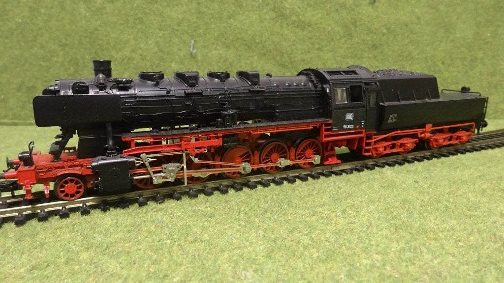 4176 Fleischmann Stoomlock BR 50 3123, Fleischmann, Ophalen of Verzenden, Zo goed als nieuw, Gelijkstroom