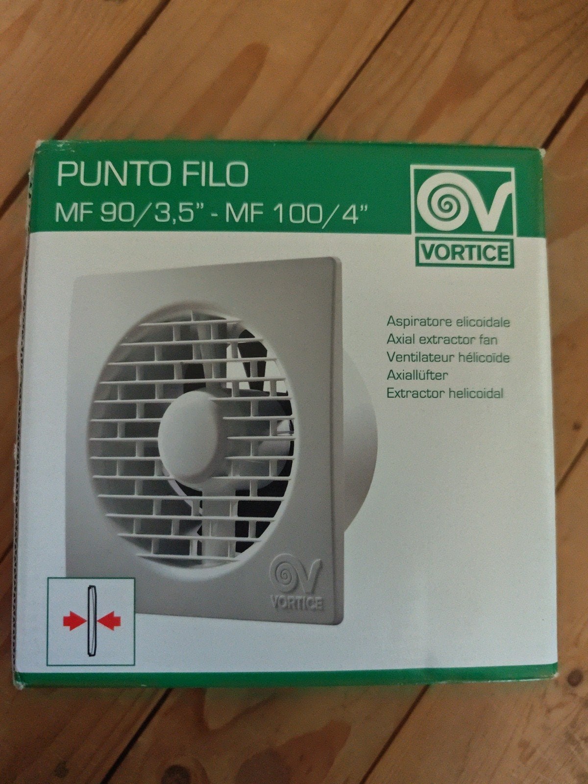 Vortice Punto Filo MF 90/3.5 Ventilator - Nieuw, Doe-het-zelf en Verbouw, Ophalen, Nieuw, Ventilator en Afzuiger