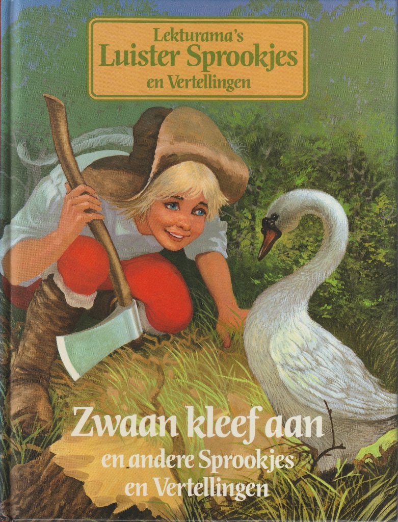 Lekturama Voorleesboek Zwaan kleef aan, 5 of 6 jaar, Fictie algemeen, Ophalen of Verzenden, Zo goed als nieuw