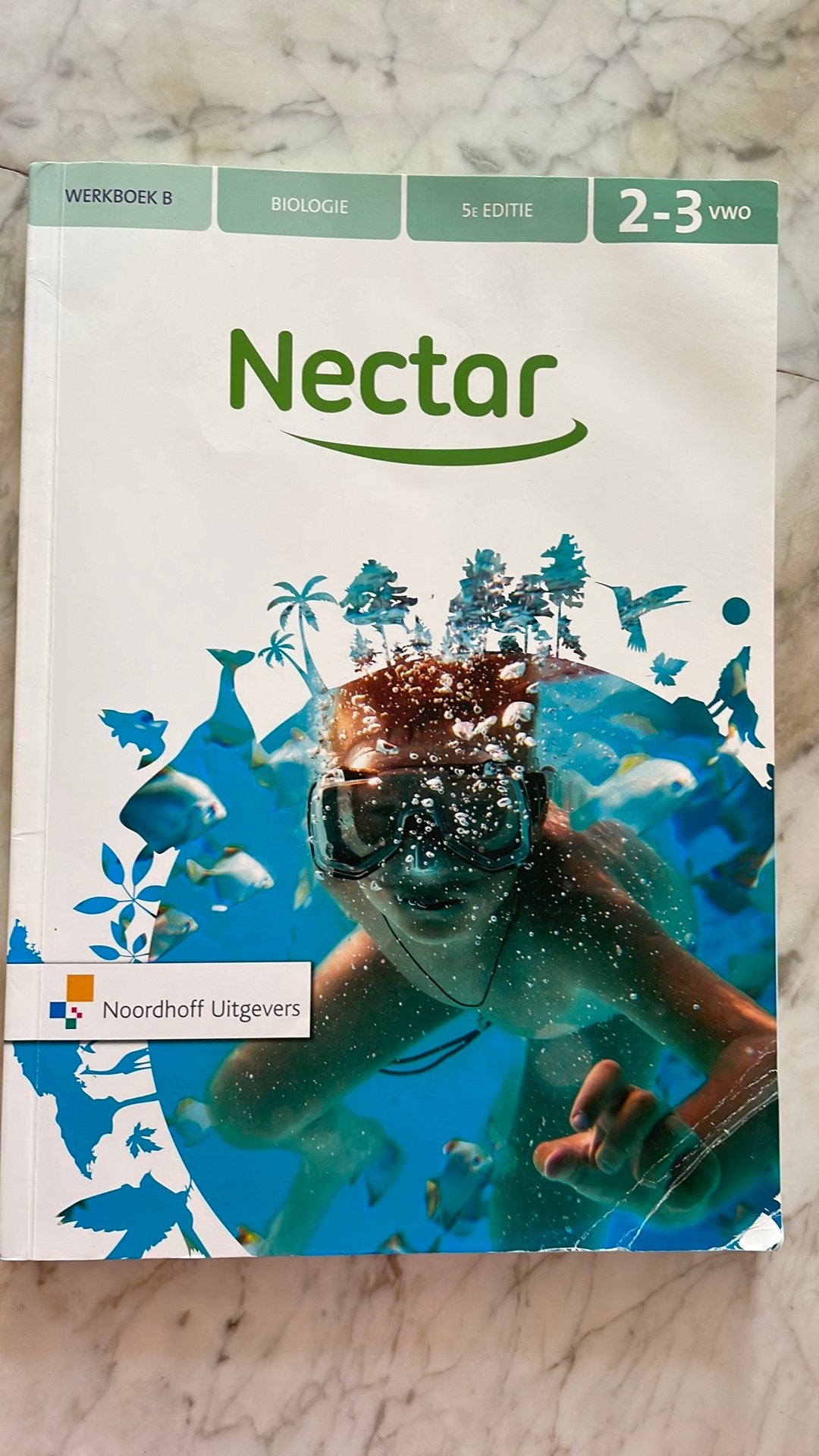 Nectar 5e ed leerjaar 2-3 online + vwo 2-3 werkboek B, Boeken, Ophalen, Zo goed als nieuw, Overige niveaus, Nederlands