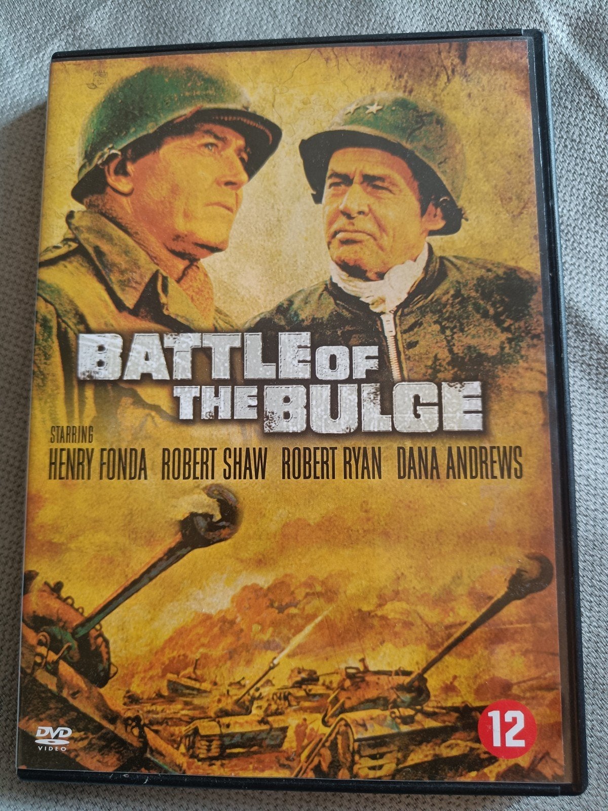Battle of the Bulge DVD - Oorlogsfilm met Henry Fonda, Nederlands, Ophalen of Verzenden, Oorlog, Vanaf 12 jaar