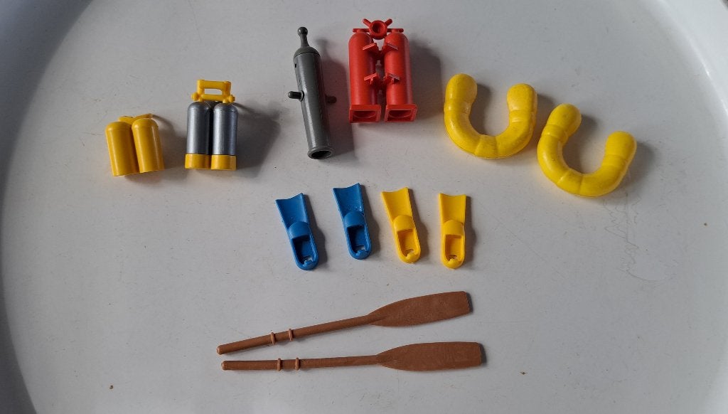 Playmobil: duikers onderdelen, Ophalen of Verzenden, Gebruikt