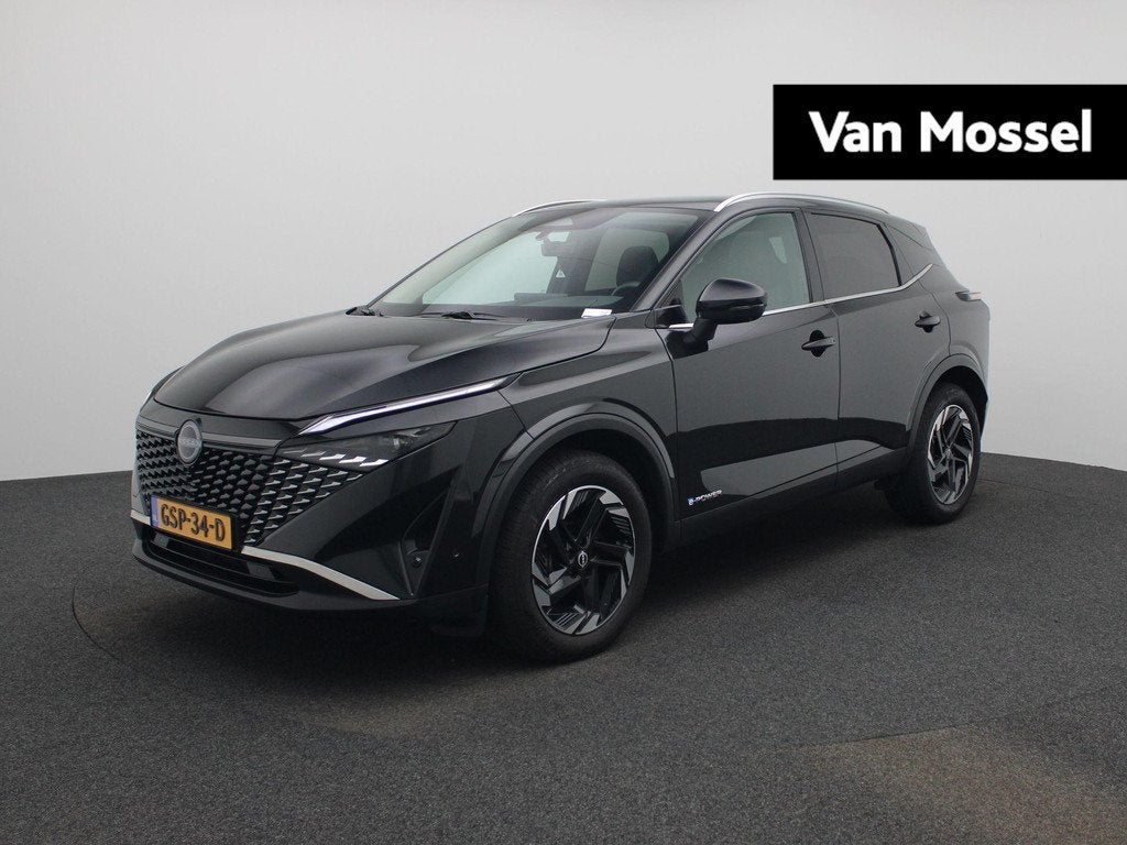Nissan Qashqai 1.5 e-Power N-Connecta TREKHAAK | PANORAMADAK, Auto's, Nissan, Bedrijf, Te koop, Qashqai, 360° camera, ABS, Adaptieve lichten