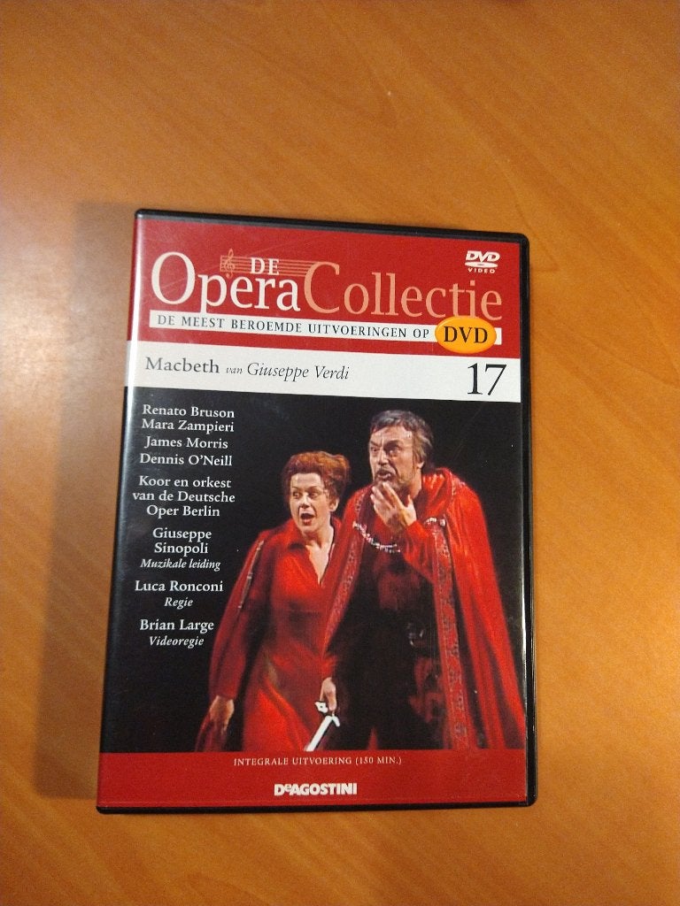 DVD Macbeth van Giuseppe Verdi, Alle leeftijden, Ophalen of Verzenden, Zo goed als nieuw