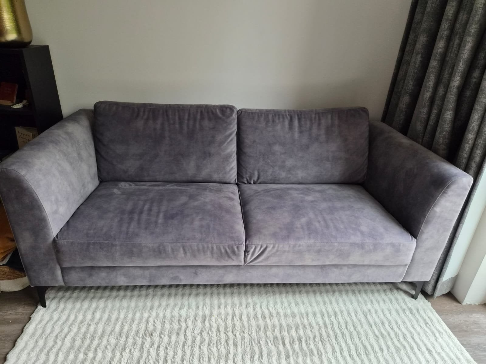 Prachtige Gulnare grijze 2,5zits bank | Profijtmeubel, Ophalen, Overige materialen, Minder dan 75 cm, 150 tot 200 cm