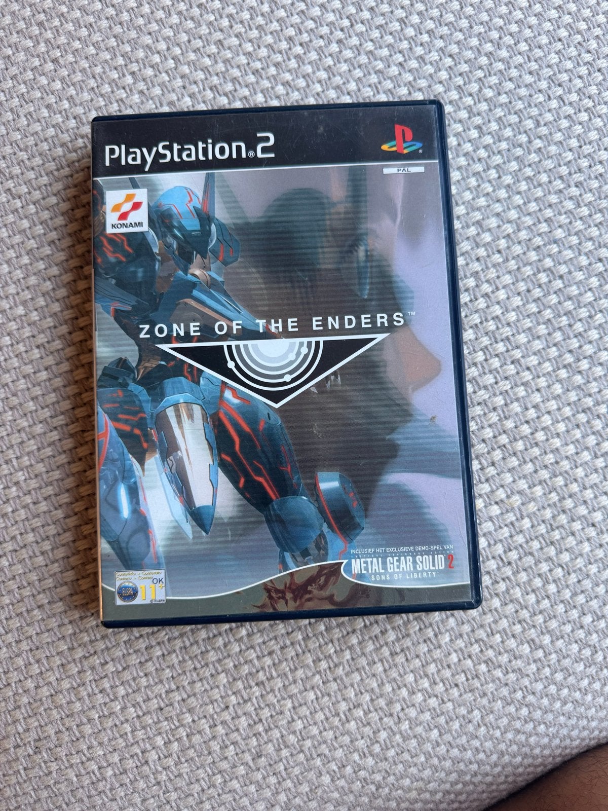 Zone of the Enders (PS2) incl. Metal Gear Solid 2 Demo, Spelcomputers en Games, Games | Sony PlayStation 2, Avontuur en Actie
