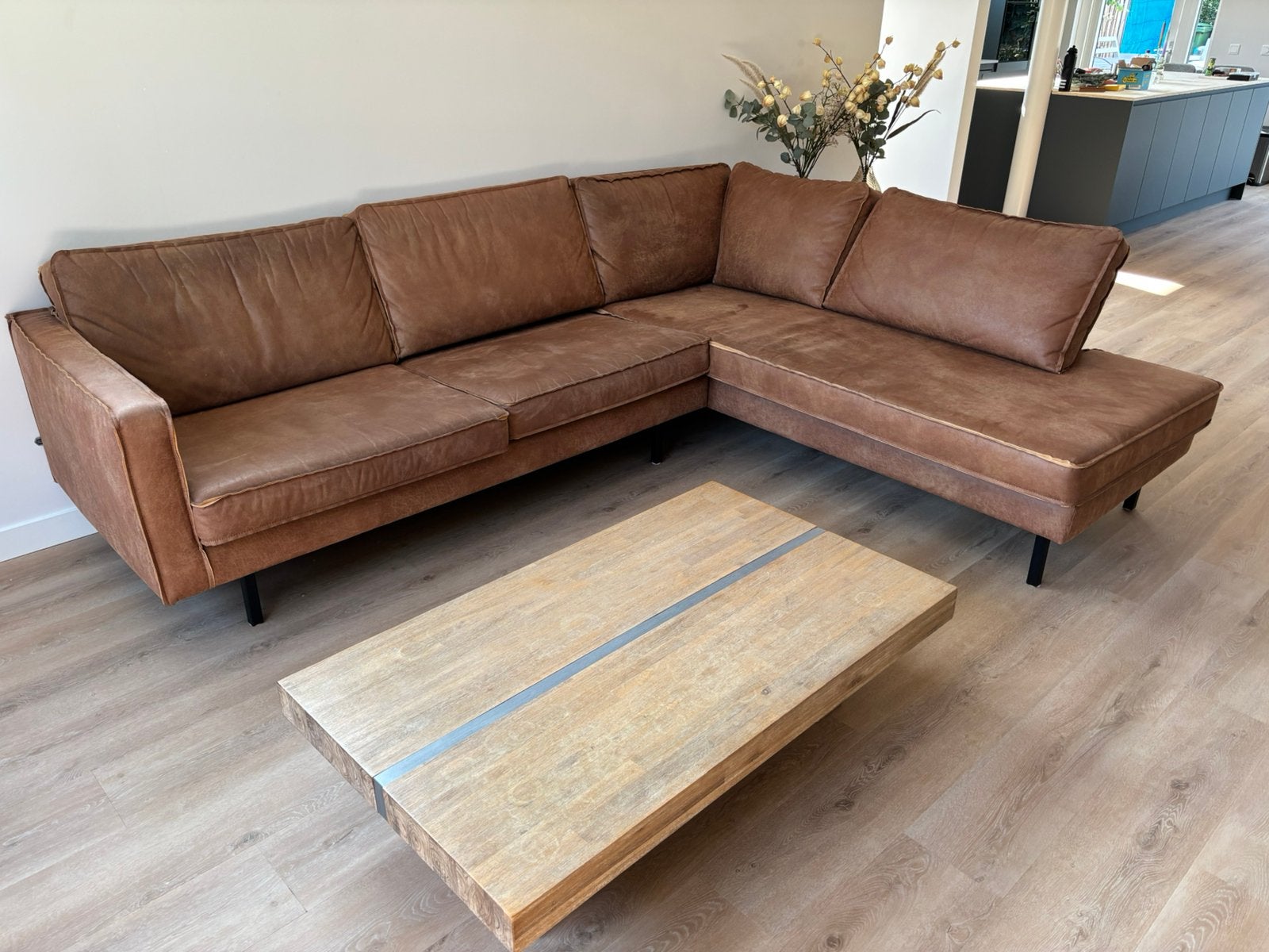 Rodeo hoekbank, Ophalen, 250 tot 300 cm, Hoekbank, 75 tot 100 cm