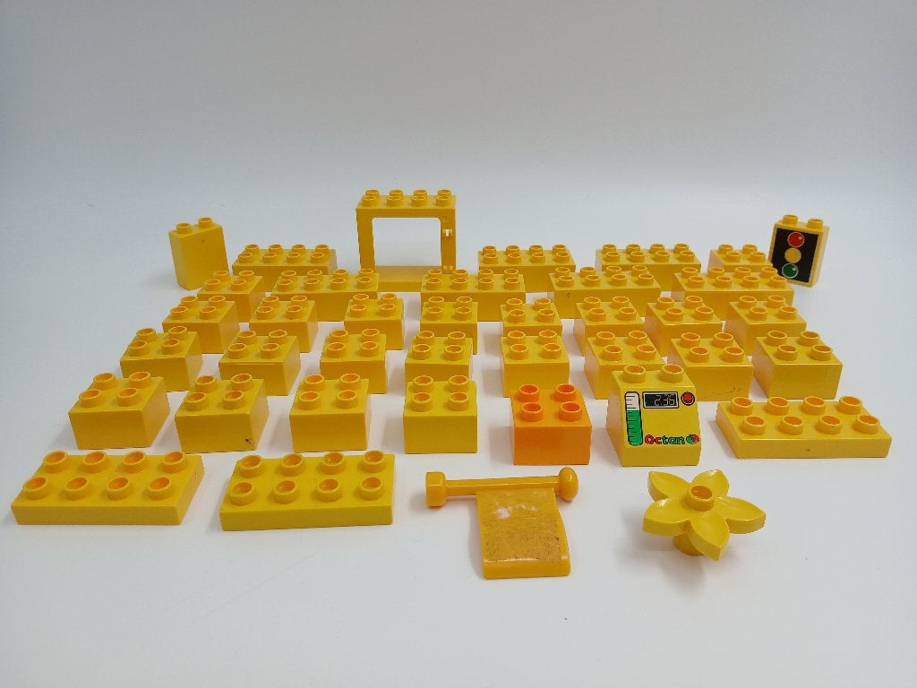 Gele duplo blokken