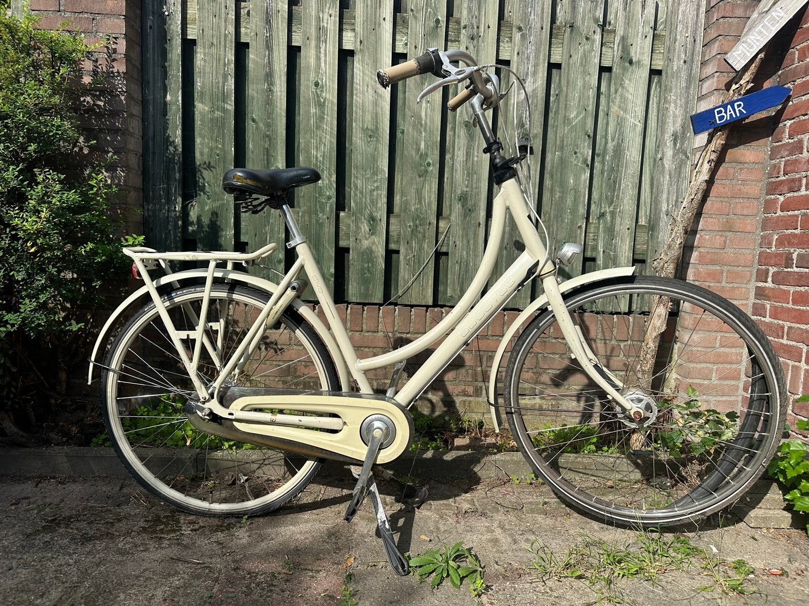 Batavus Diva Damesfiets 7 versnellingen - Banden lek, Fietsen en Brommers, Ophalen, Gebruikt, Velgrem, Versnellingen