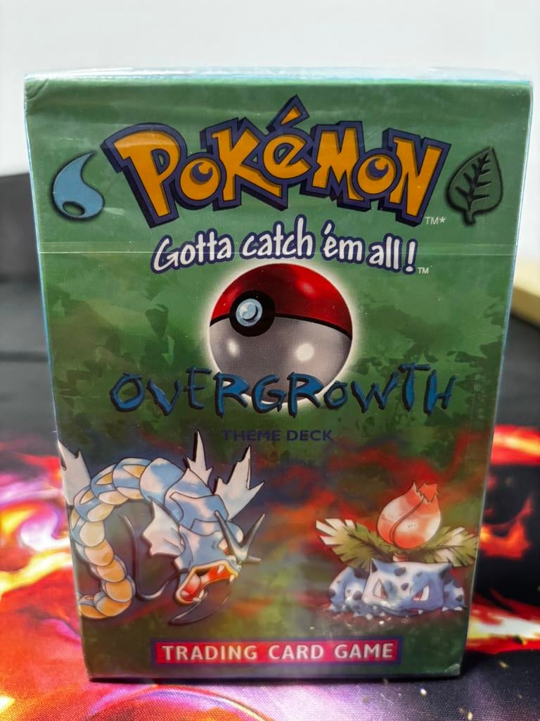 Pokémon 1999 Overgrowth Pokemon Theme Deck Sealed, Ophalen of Verzenden, Nieuw, Starterdeck, Foil