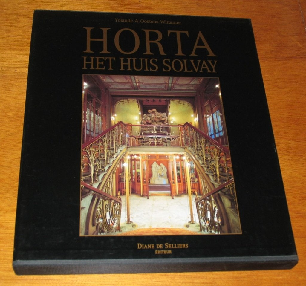 HORTA - HET HUIS SOLVAY  (in beschermdoos), Boeken, Ophalen of Verzenden, Zo goed als nieuw, Overige onderwerpen