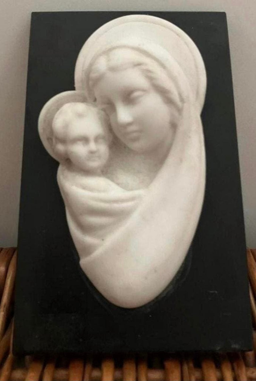 MARIA en HAAR ZOON,PRACHTIGE ANTIEKE WANDHANGER,MOOI!!!, Ophalen of Verzenden