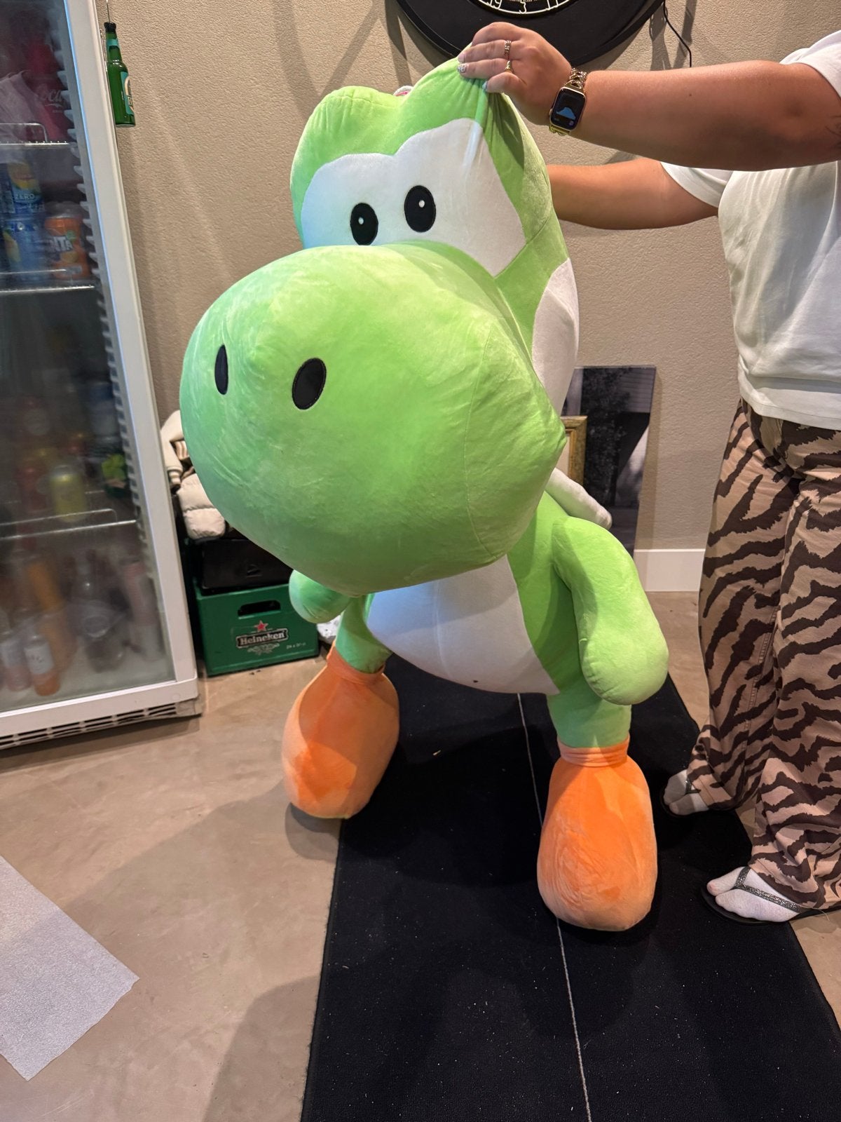 Grote Yoshi knuffel - Super Mario, Ophalen, Groen, Overige merken, Overige typen