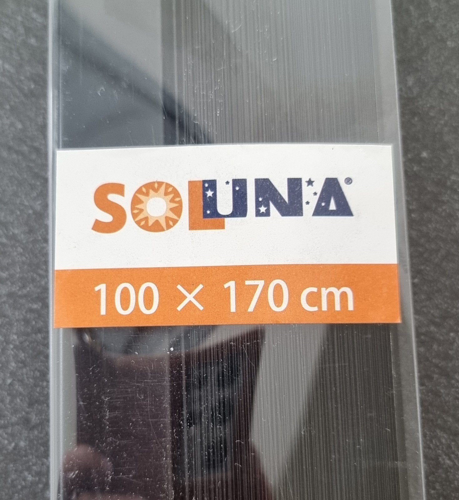 Soluna Dim-Out Alu-Jaloezie 100x170 cm, Ophalen, Jaloezie, Overige merken, Zwart