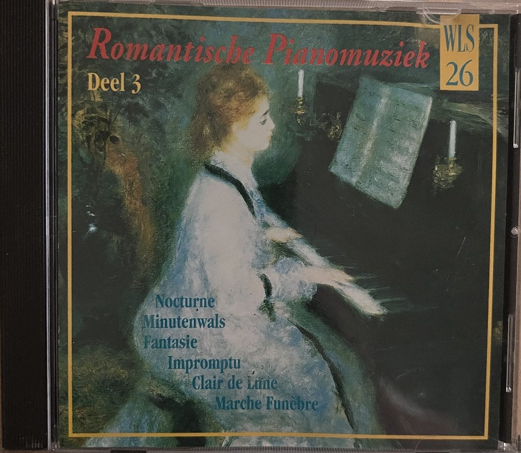 Romantische Pianomuziek Deel 3 - Klassieke CD, Gebruikt, Inclusief doosje, Ophalen of Verzenden, Album