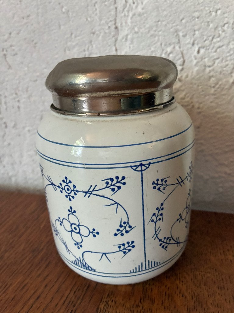 Emaille bus koffie original blue Saks, Ophalen