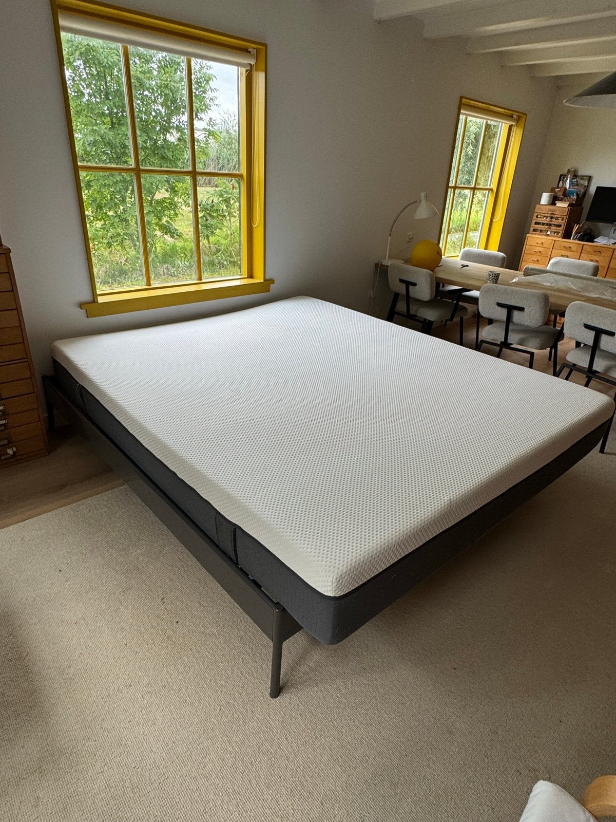 Emma Matras 200x220 cm - in goede staat!, Ophalen, Tweepersoons, Zo goed als nieuw, Matras