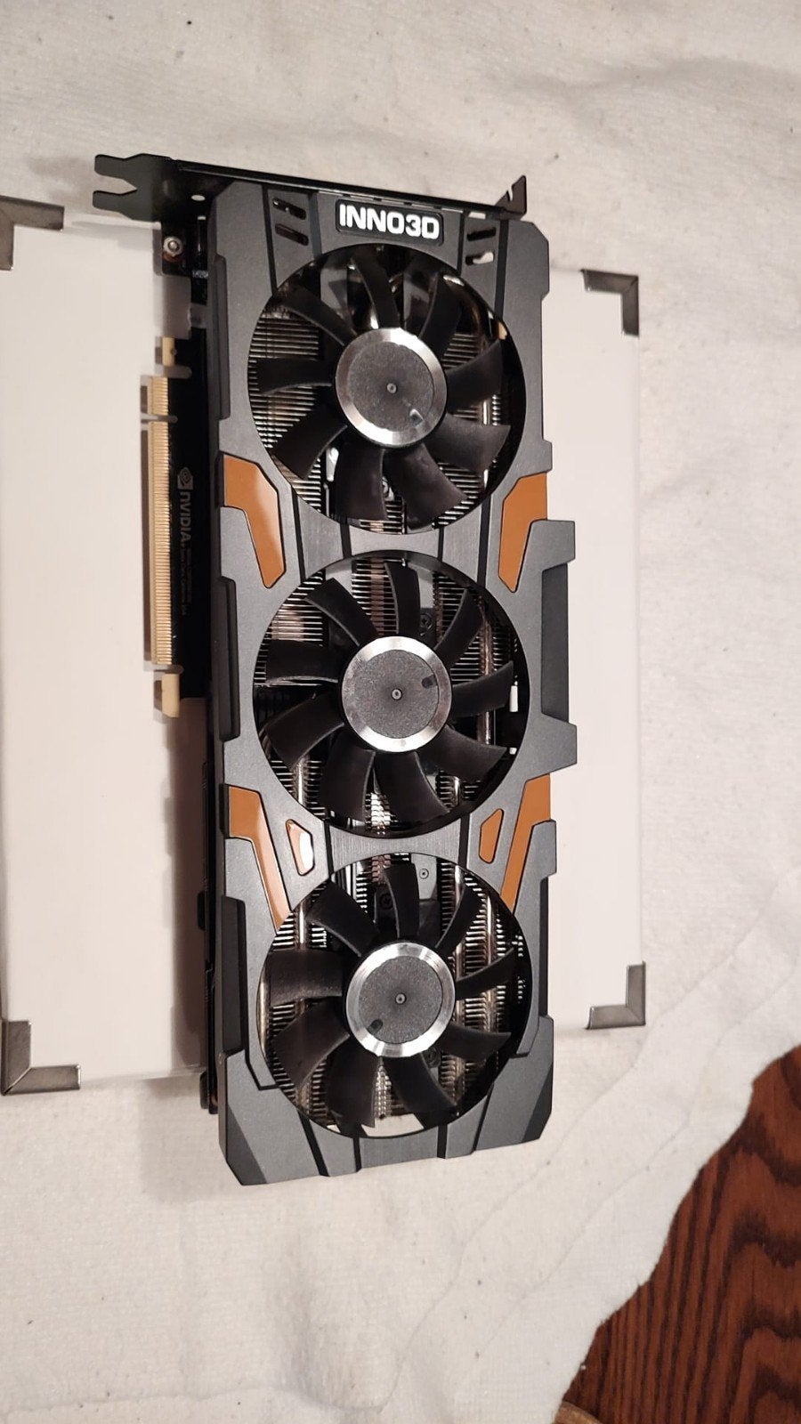 Inno3D NVIDIA GeForce GTX 2080 Ti videokaart, Computers en Software, PCI-Express 3, Gebruikt, HDMI, Ophalen of Verzenden