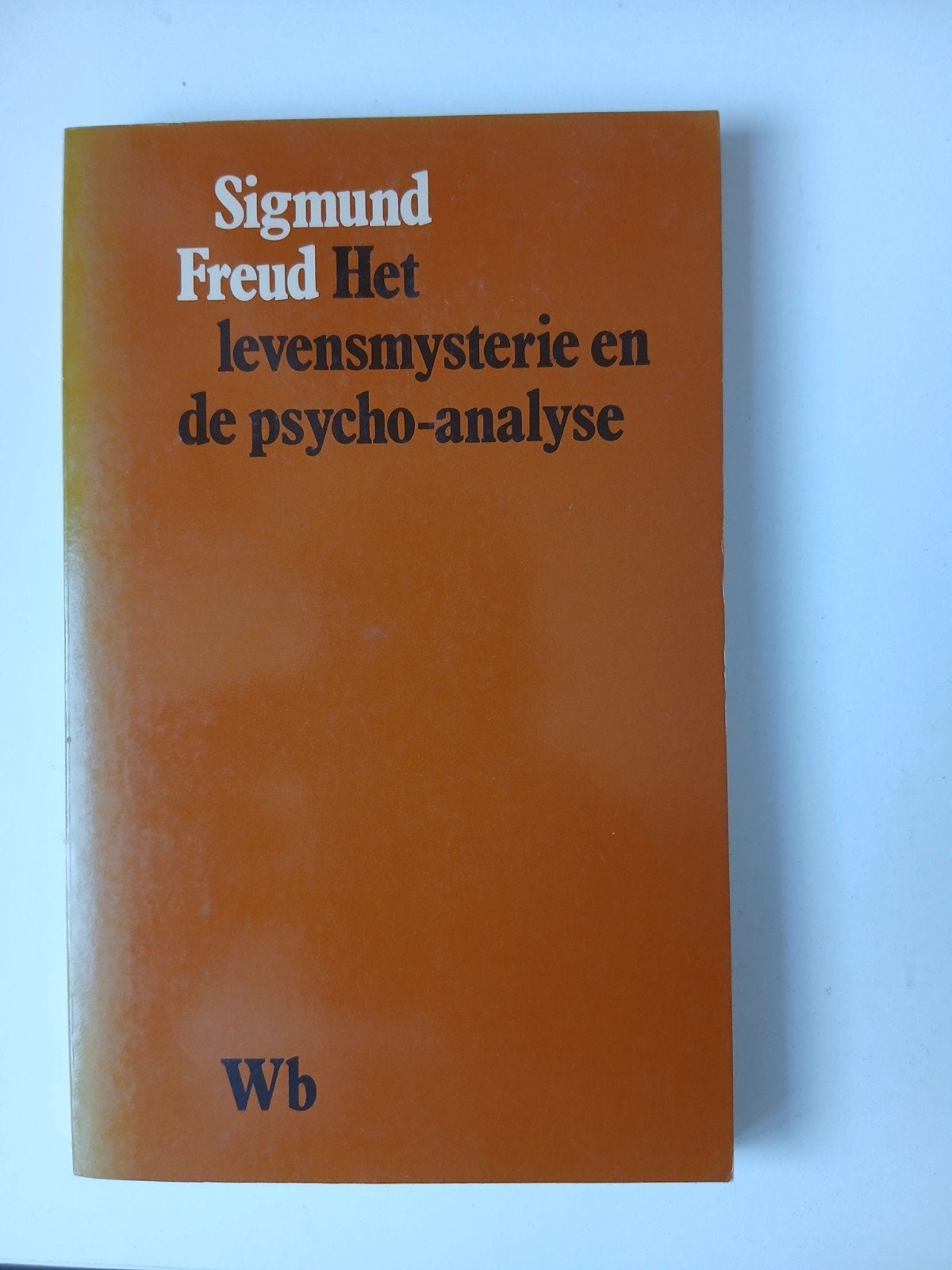Sigmund Freud - Het levensmysterie en de psycho-analyse, Boeken, Psychologie, Ophalen of Verzenden, Gelezen, Klinische psychologie