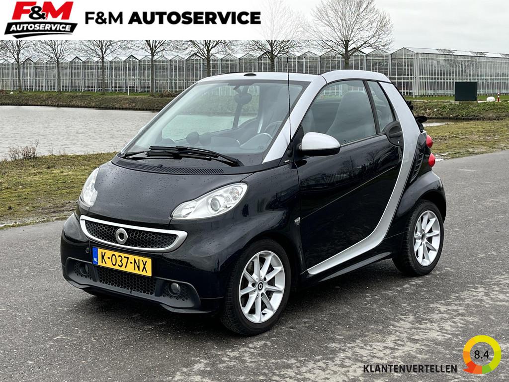 smart fortwo cabrio 1.0 mhd Passion Airco, Auto's, Smart, Automaat, Euro 5, Gebruikt, Bedrijf