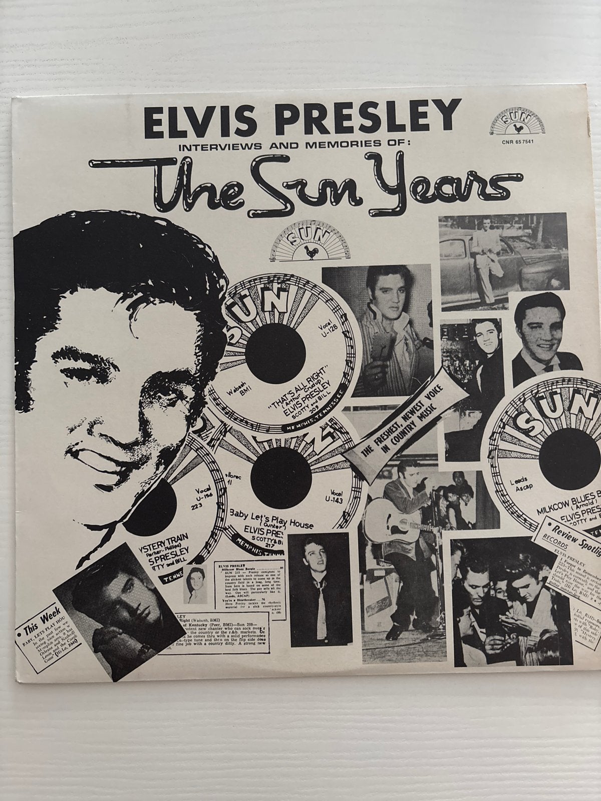 Elvis Presley - The Sun Years LP, Ophalen of Verzenden, Zo goed als nieuw, Cd of Plaat
