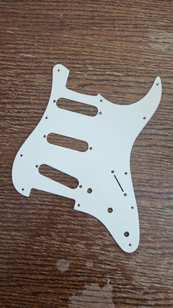 Stratocaster Slagplaat - Wit, Verzenden, Elektrische gitaar