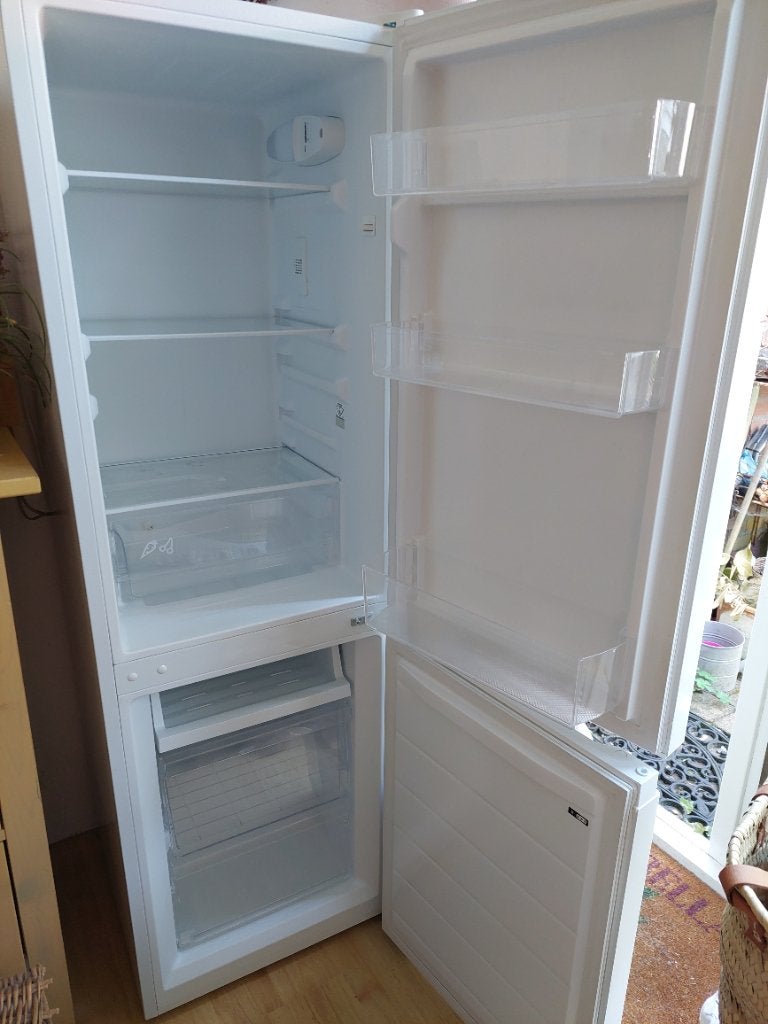 Koelvriescombinatie Lagan van Ikea, Witgoed en Apparatuur, Koelkasten en IJskasten, Ophalen, Gebruikt, 100 tot 150 liter, 140 tot 160 cm