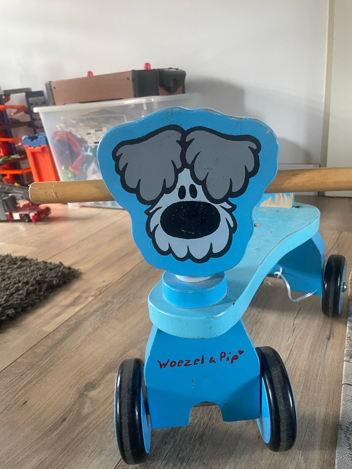 GRATIS: Woezel & Pip loopfietsje met gebruikssporen, Kinderen en Baby's, Speelgoed | Buiten | Voertuigen en Loopfietsen, Ophalen