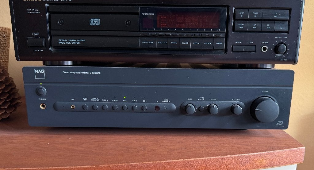 NAD C325 BEE stereo geintegreerde versterker, Gebruikt, Ophalen, Overige merken, Minder dan 60 watt