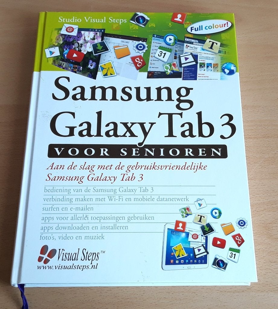 Samsung Galaxy Tab 3 voor senioren - Nieuw boek, Computers en Software, 10 inch, Samsung Galaxy Tab 3, Nieuw, Ophalen of Verzenden