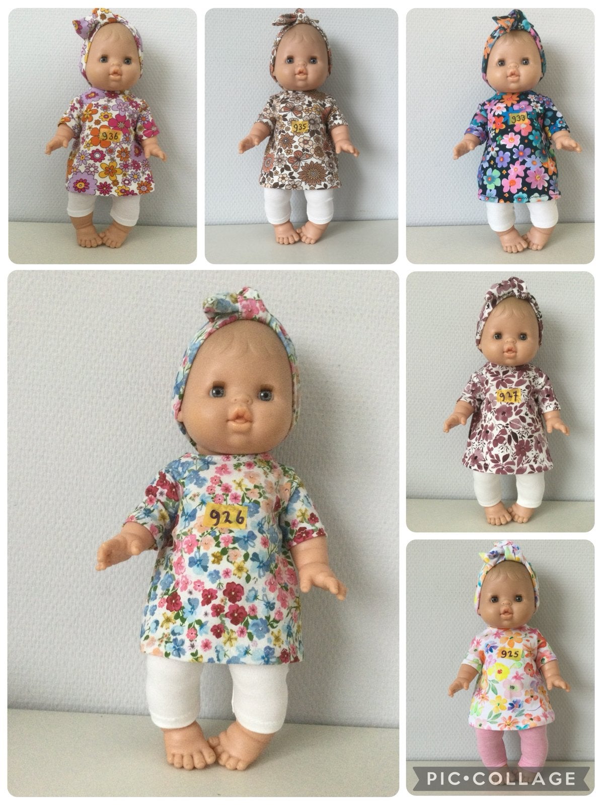 Poppenkleertjes babypop 34 34 reina paola pop 34 cm, Ophalen of Verzenden, Nieuw, Babypop
