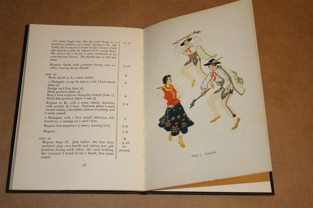Dances of Poland [1952]. Handboek Europese volksdansen., Boeken, Ophalen of Verzenden, Gelezen, Toneel