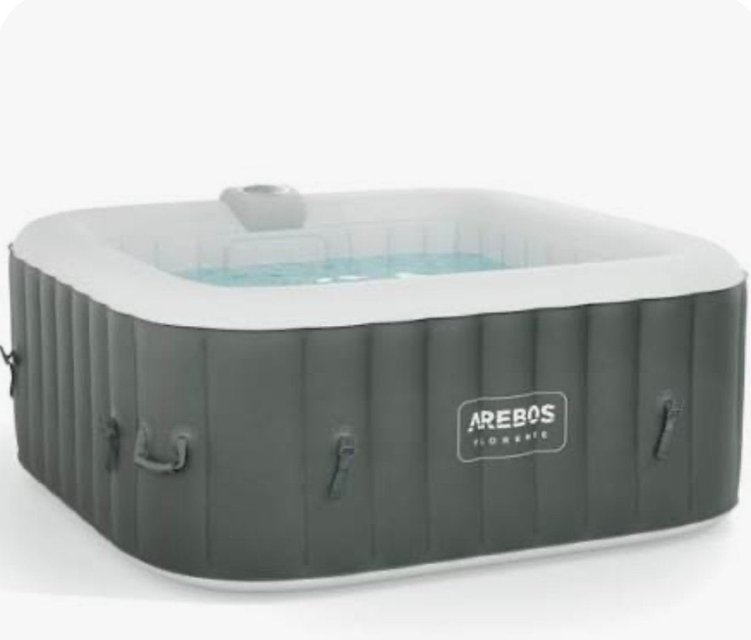 Jacuzzi als nieuwe, Ophalen, Zo goed als nieuw, Afdekzeil, Opblaasbaar