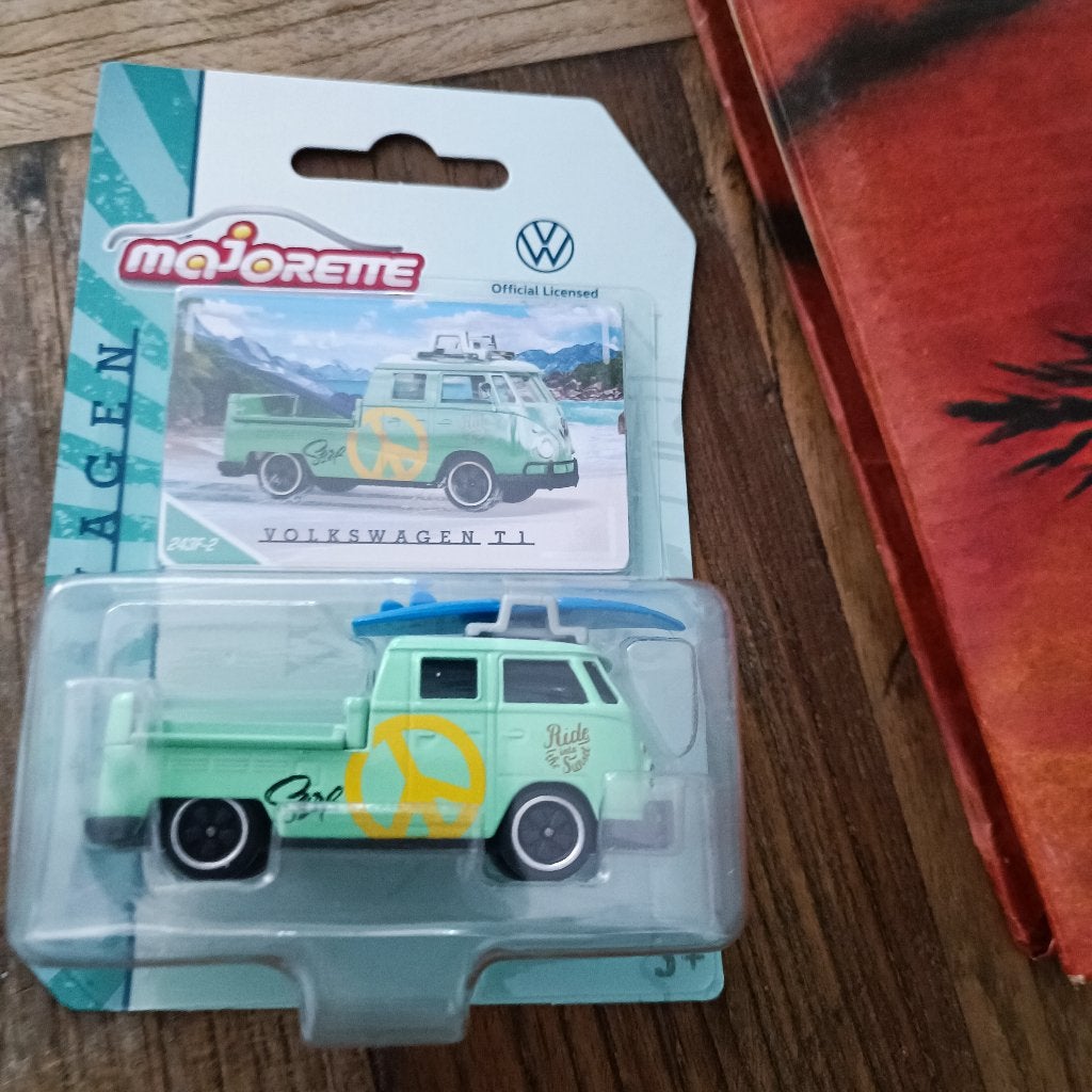 Majorette 243F-2 VW The Originals Premium Volkswagen T1, Ophalen of Verzenden, Nieuw, Auto