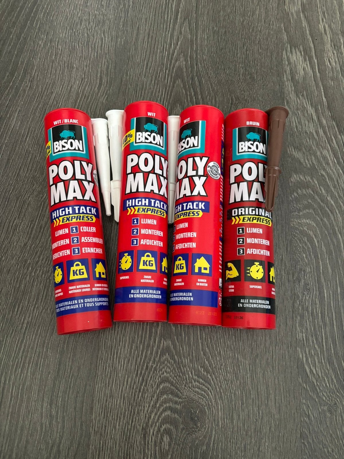 Bison Poly Max High Tack + Original, Ophalen of Verzenden, Nieuw
