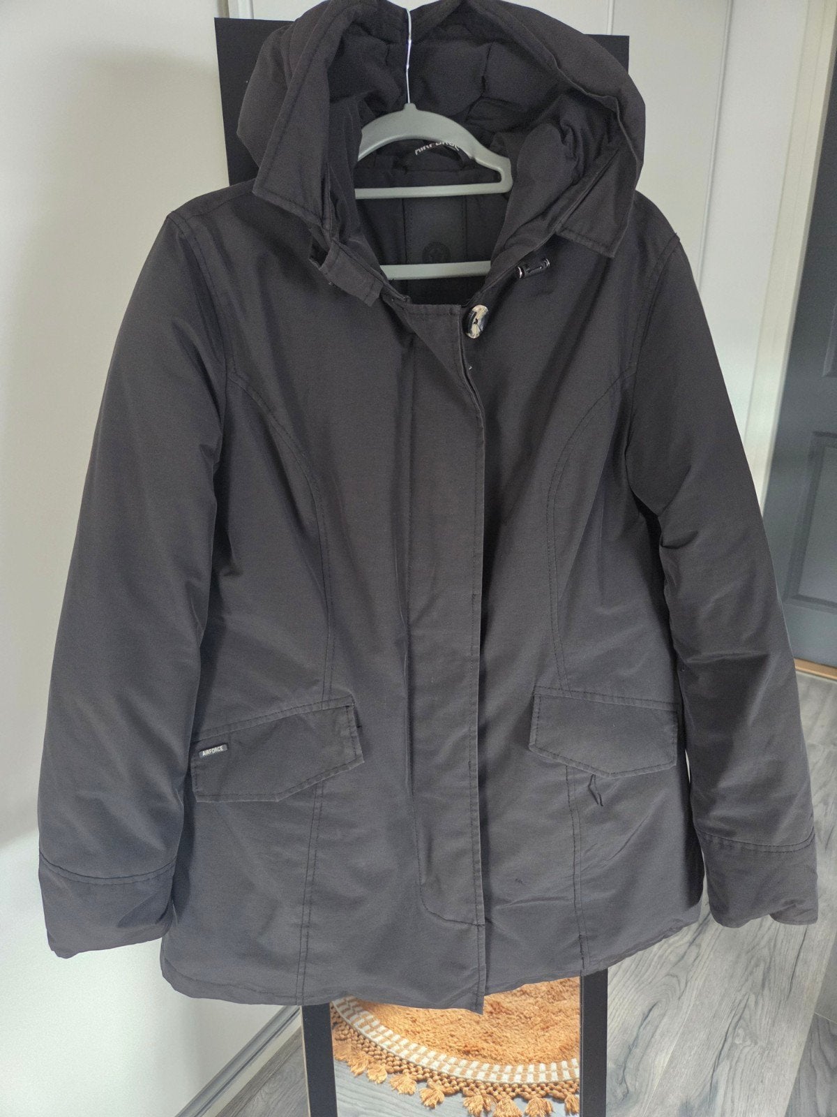 Airforce jas, Maat 38/40 (M), Airforce, Zwart, Ophalen of Verzenden