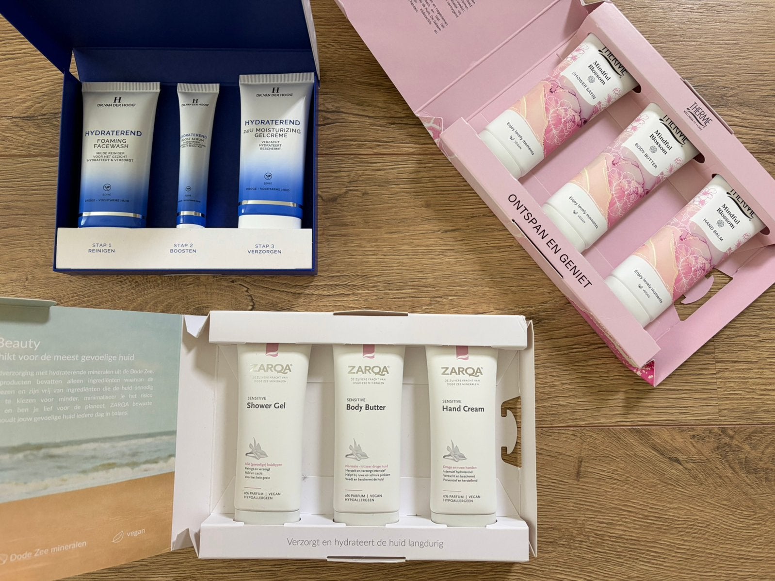 Zarqa - Dr. van der Hoog - Therme pakket, Ophalen, Nieuw, Bodylotion, Crème of Olie