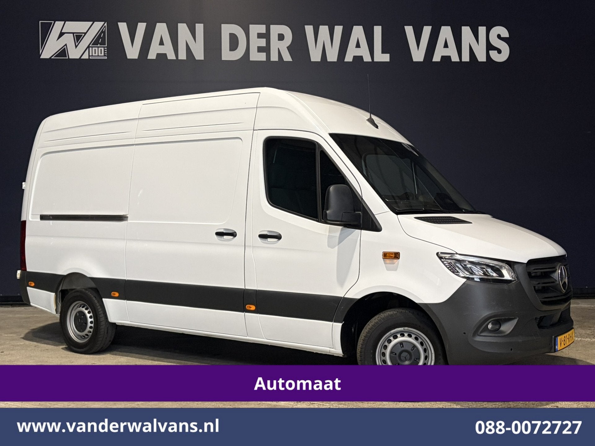 Mercedes-Benz Sprinter 317 CDI 170pk 9G-Tronic Automaat L2H2, Auto's, Automaat, Dealer onderhouden, Gebruikt, 4 cilinders