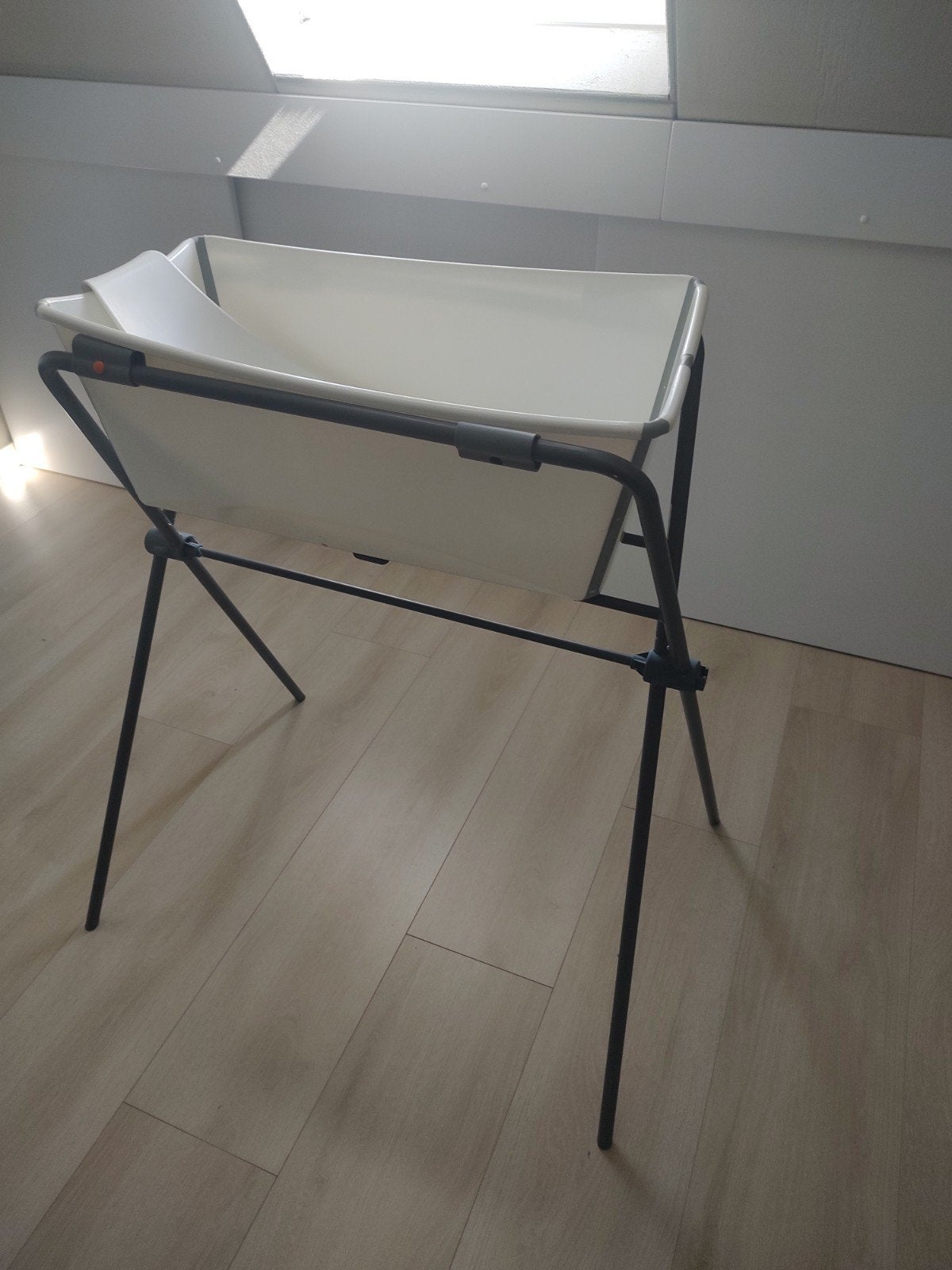 Stokke babybadje, Ophalen, Badje