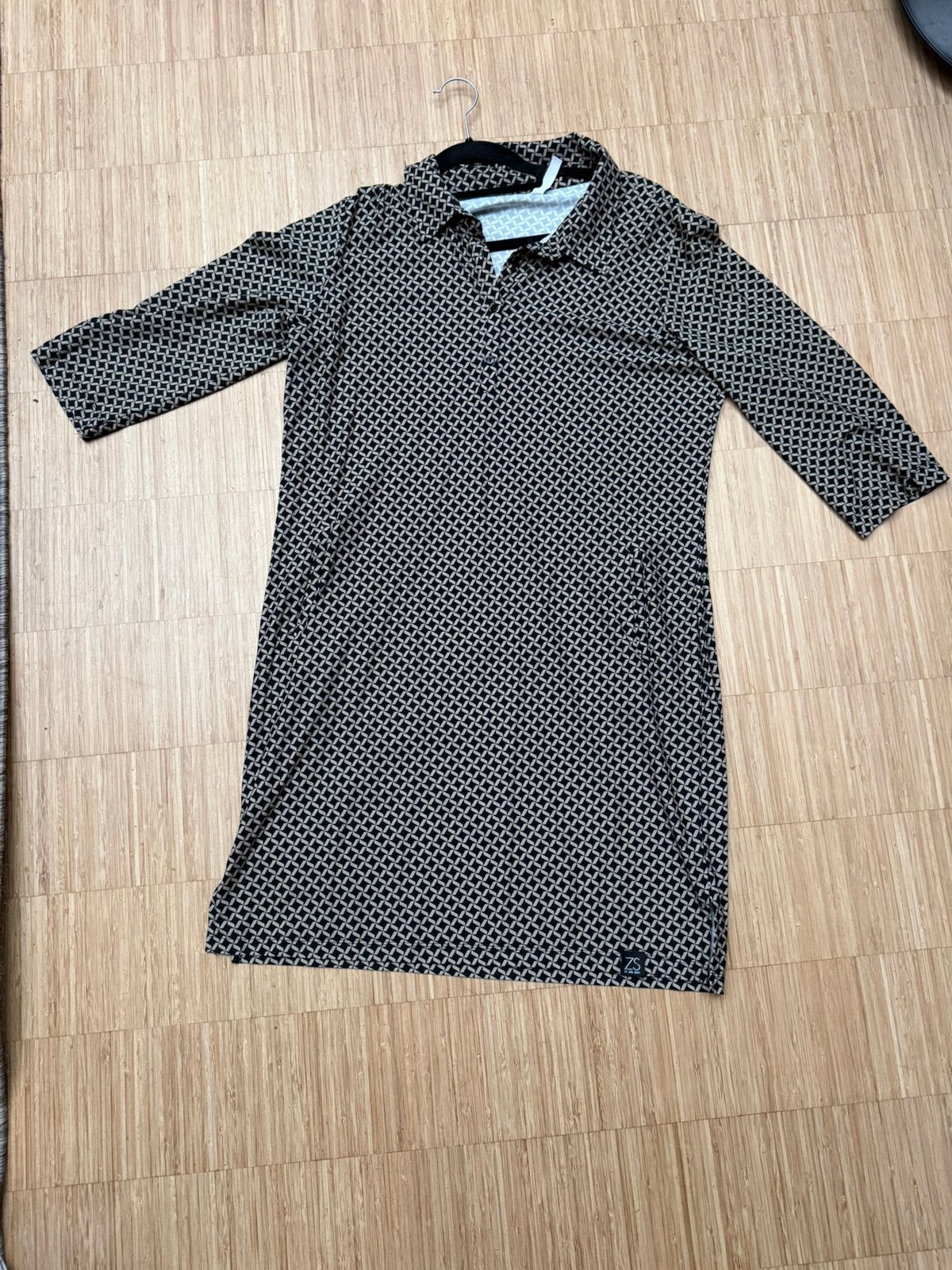 Jurk of tuniek van travelstof, Ophalen of Verzenden, Nieuw, Boven de knie